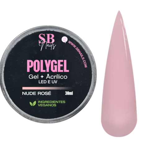 Polygel Vegano Nude Ros SBNails 30g