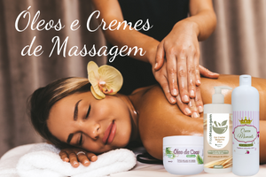 Óleos e Creme de Massagem