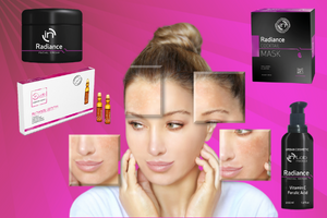 Linha Radiance para Tratamento Iluminador