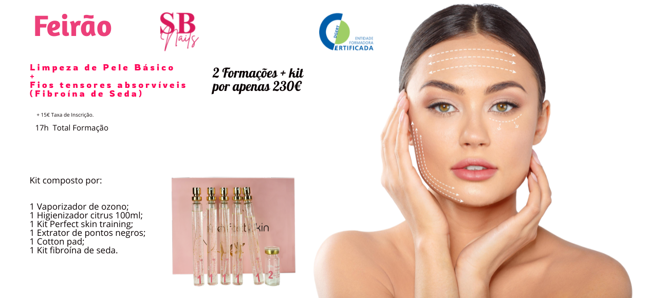 Feirão Limpeza de Pele Básico + Fios Tensores Absorvíveis