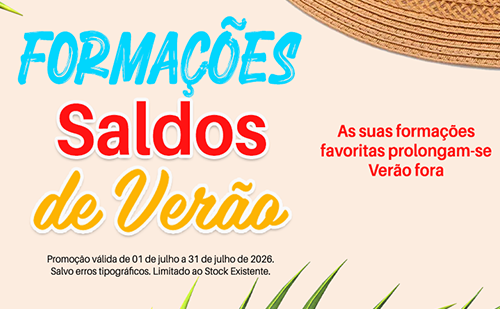 Formações Saldos de Verão