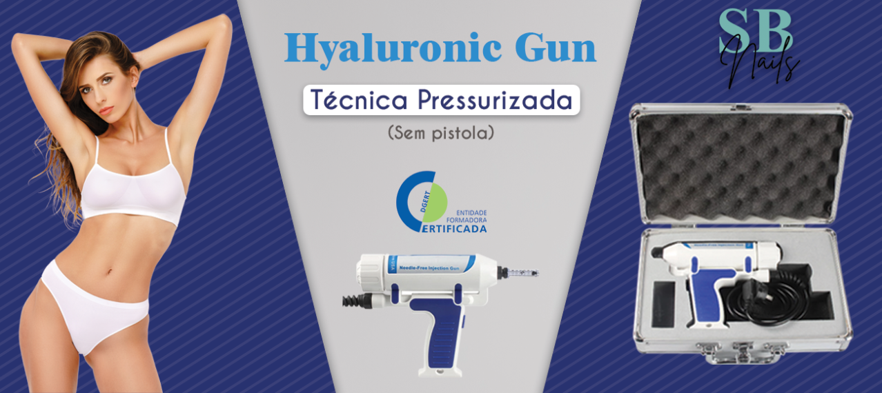 Hyaluronic Gun - Técnica Pressurizada (Sem pistola)