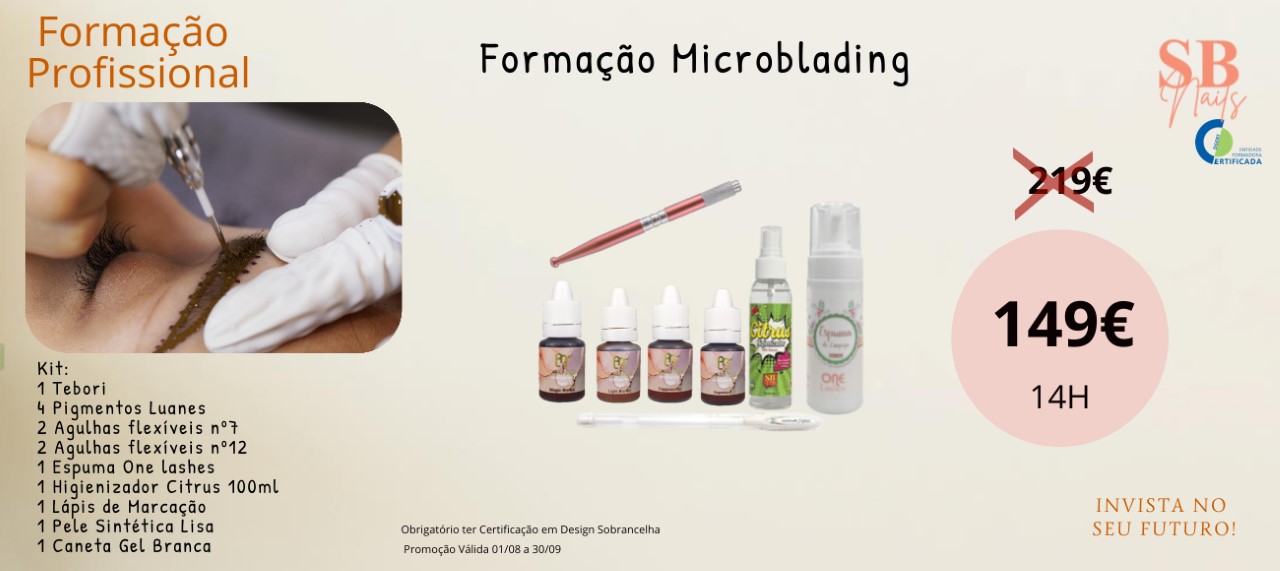Formação Microblading - Promoção