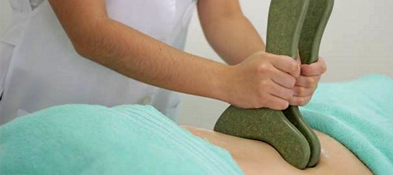 Massagem com Pantalas