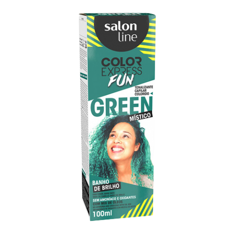 Color Express Fun Mstico Green 100ml SALON LINE