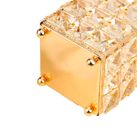 Suporte de Cristal Glamorous Gold