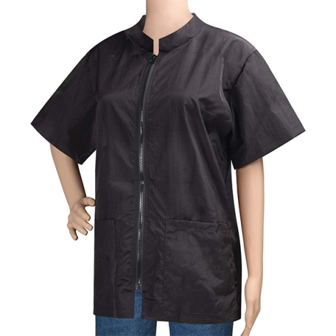 Jaleco Barber Microfibra com Zipper S