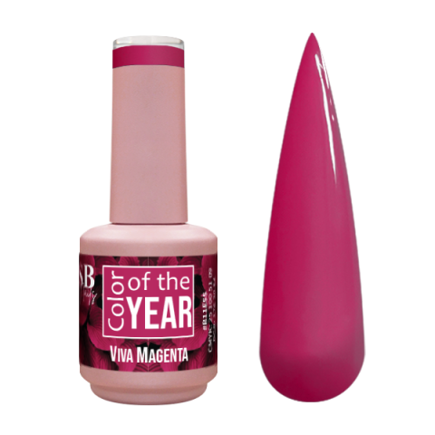 Verniz de Gel Color of The Year Viva Magenta 10ml