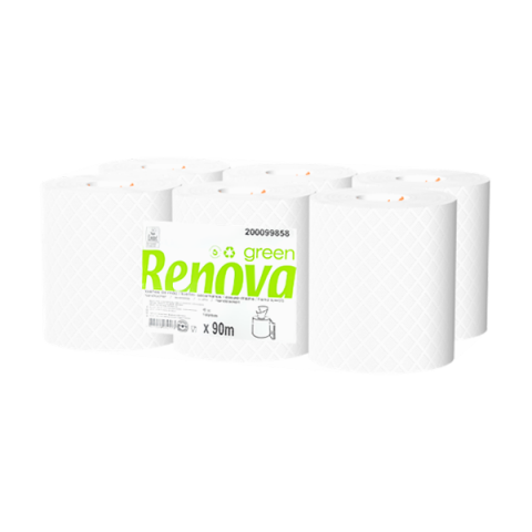 Rolo Toalhas Mos 180mmx90m 6und.GR Renova