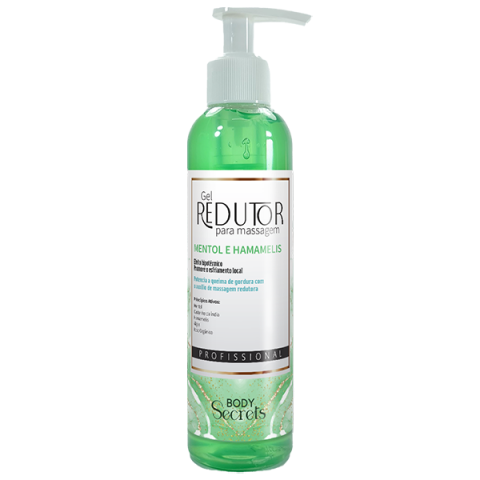 Gel Redutor Mentol & Hamamelis 200ml