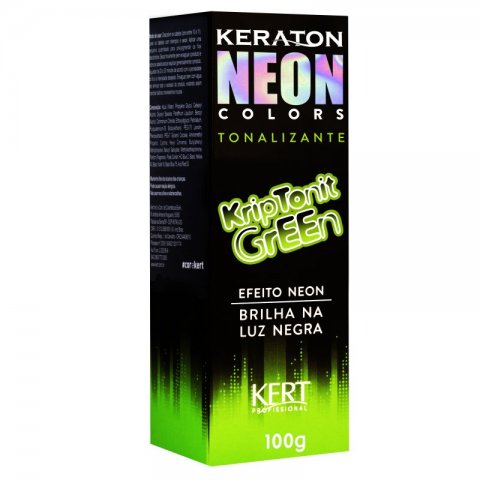 Tonalizante Keraton Neon Colors Kriptonit Green 100g