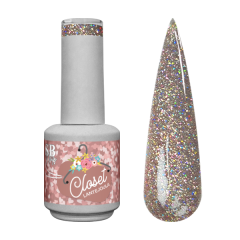 Verniz de Gel Closet Lantejoula 10ml