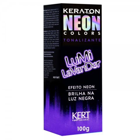 Tonalizante Keraton Neon Colors Lumi Lavander 100g