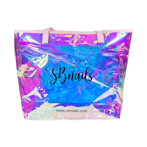 Bolsa Transparente Hologrfica Sbnails