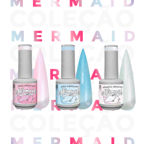 Pack Coleo Verniz Gel - Mermaid