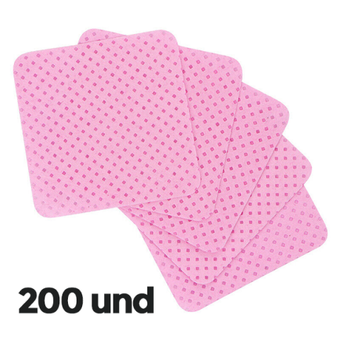 Pads Algod�o Rosa 200und One Lashes