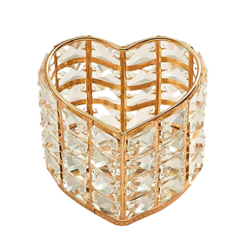 Suporte de Cristal Charming Gold