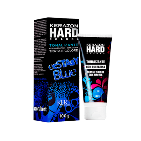 Tonalizante Keraton Hard Colors Ecs Tase Blue 100g