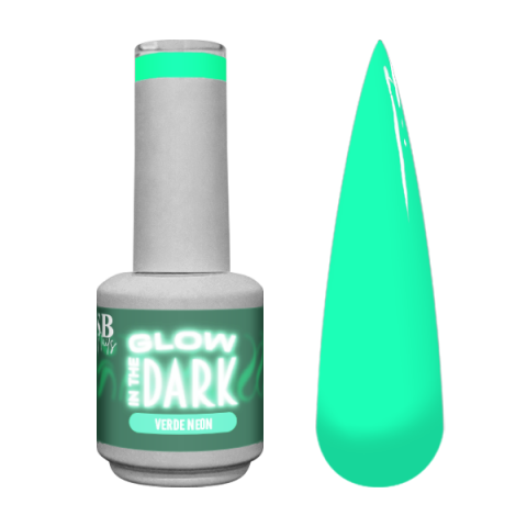Verniz de Gel Glow in the Dark Verde Neon 10ml