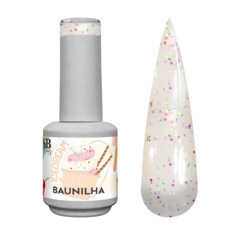 Verniz de Gel Ice Cream Baunilha 10ml