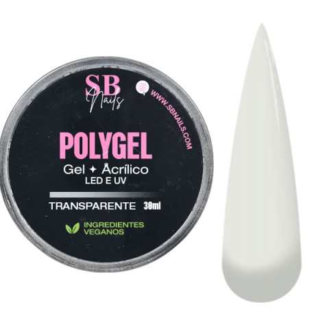 Polygel Vegano Transparente SBNails 30g