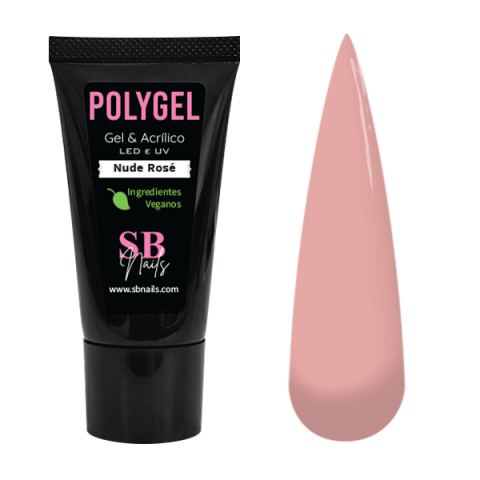 Polygel Vegano Nude Ros SBNails 30g