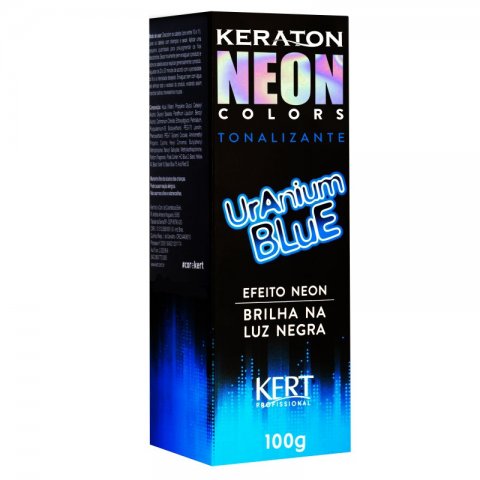 Tonalizante Keraton Neon Colors Uranium Blue 100g