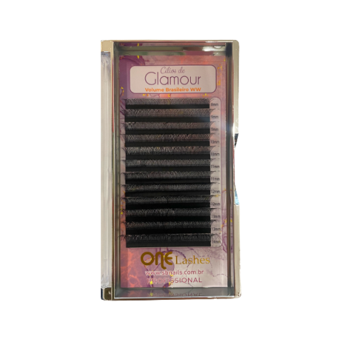 Pestanas CC 0.07 Mix Glamour Volume Brasileiro One Lashes