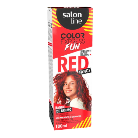 Color Express Fun Fancy Red 100ml SALON LINE